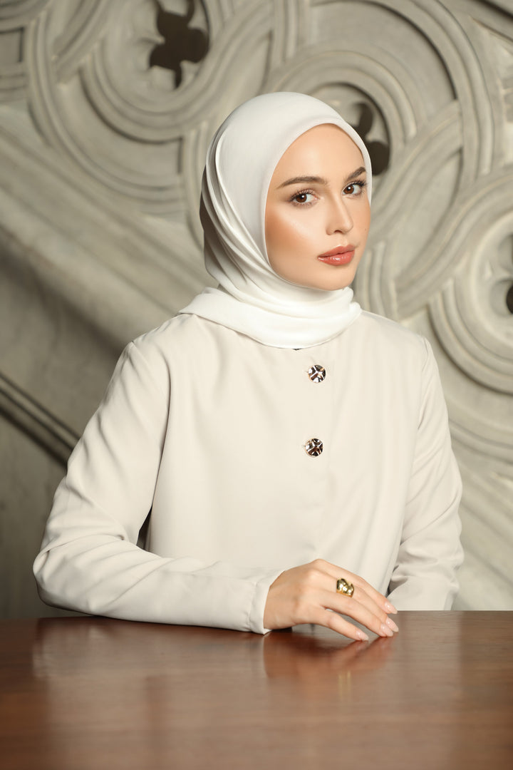 Minor Defect - Blaire Hijab Polos - Hijab Segi Empat Paris Japan Premium Breathable