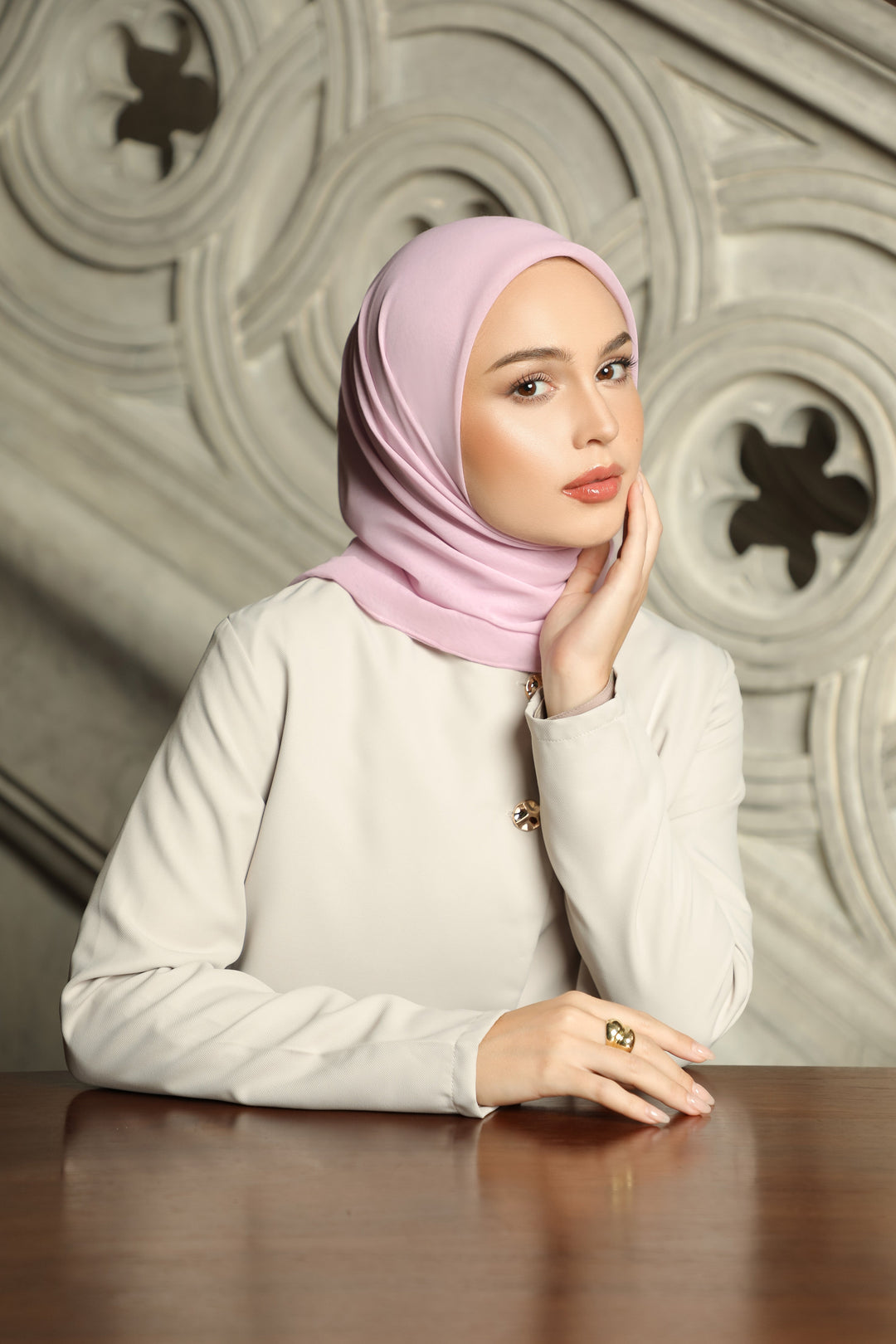 Minor Defect - Blaire Hijab Polos - Hijab Segi Empat Paris Japan Premium Breathable
