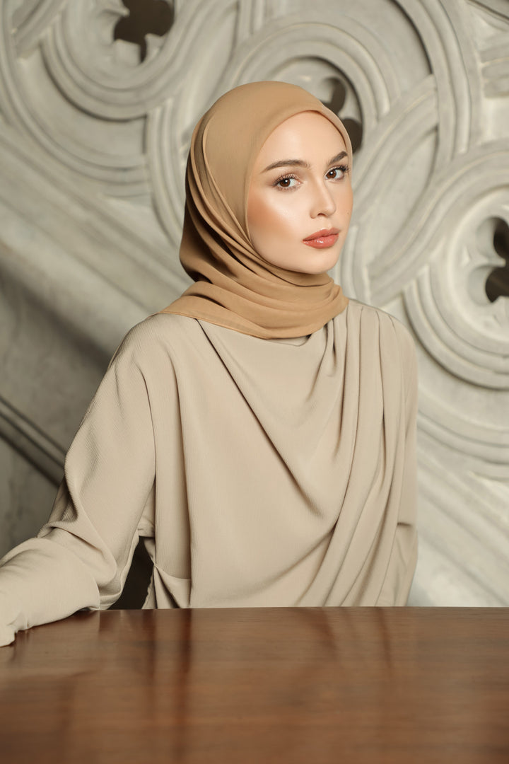 Minor Defect - Blaire Hijab Polos - Hijab Segi Empat Paris Japan Premium Breathable