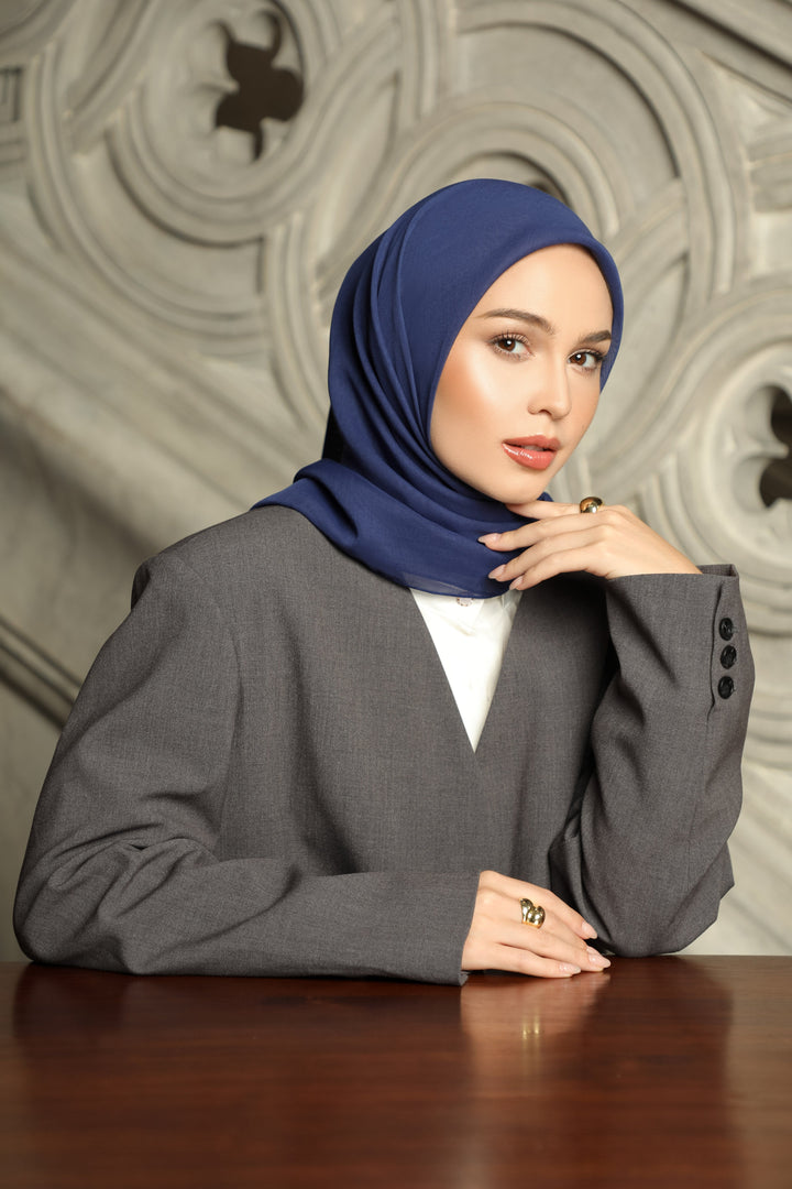 Minor Defect - Blaire Hijab Polos - Hijab Segi Empat Paris Japan Premium Breathable