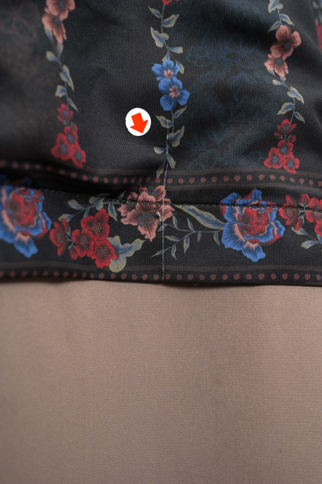 Minor Defect - Nala Blouse - Raya Collection - Noir Floral Edition