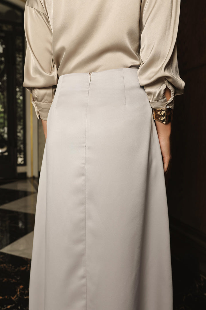 Minor Defect - Bria Skirt - Monogram - Coastal Breeze