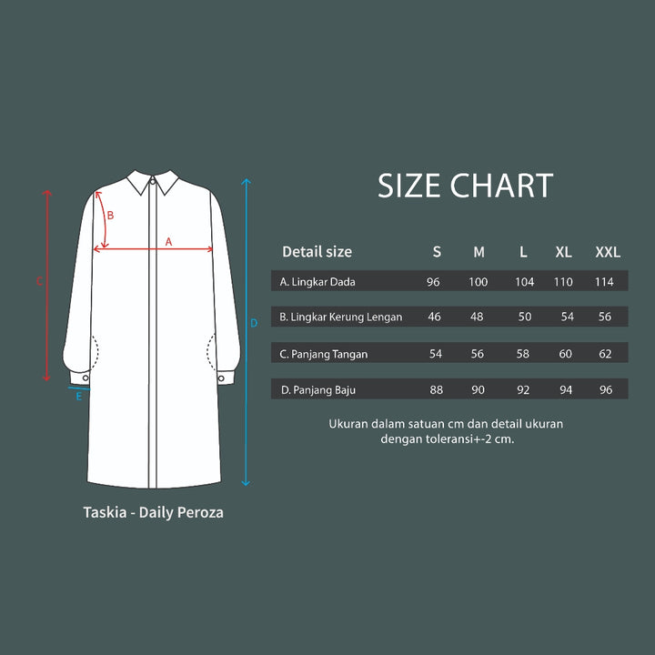 Taskia Tunic - Daily Embroidery Peroza