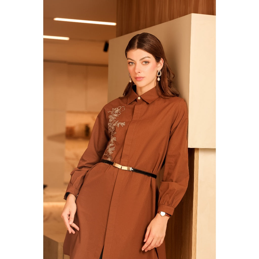 Taskia Tunic - Daily Embroidery Peroza