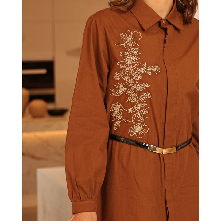 Taskia Tunic - Daily Embroidery Peroza