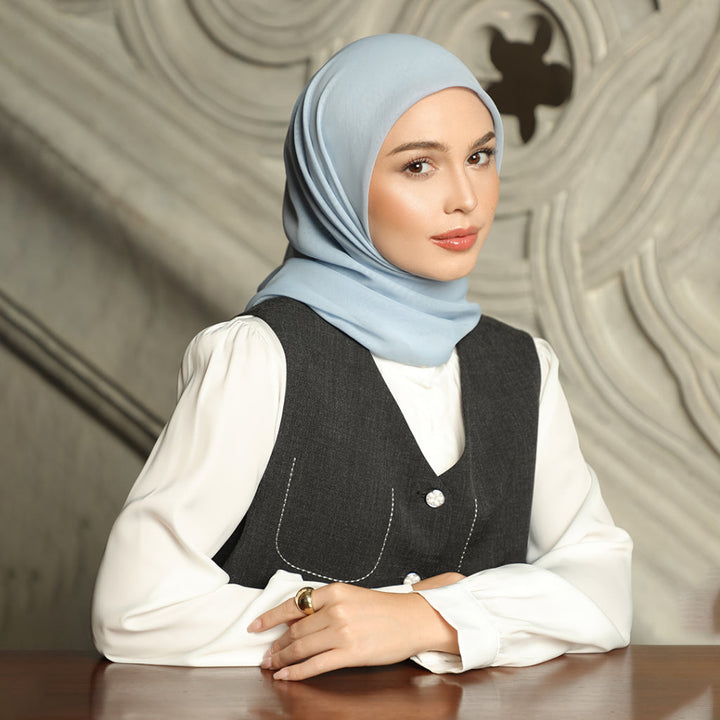 Minor Defect - Blaire Hijab Polos - Hijab Segi Empat Paris Japan Premium Breathable