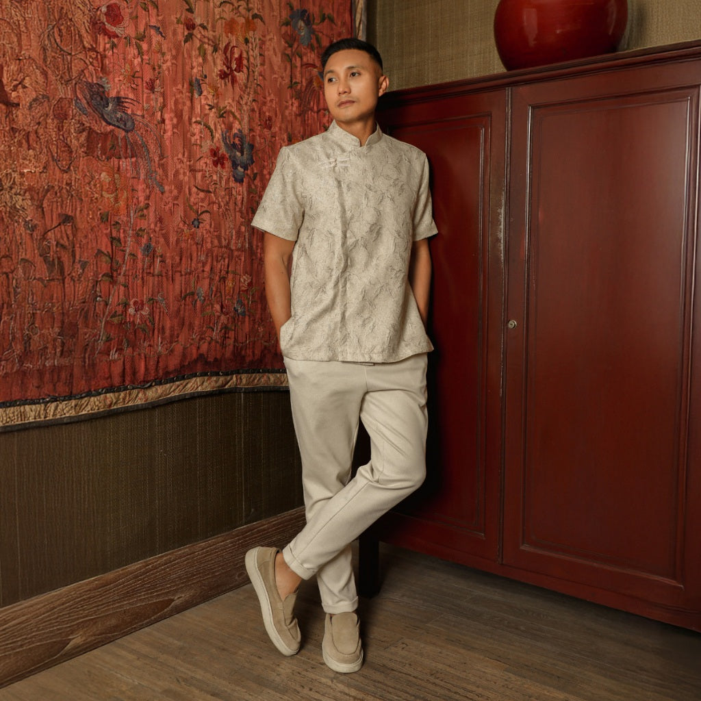 BIA by Zaskia Mecca - Ximu Kemeja Pria - Islamic Journey In Asia - Xinjiang Mosaic Edition