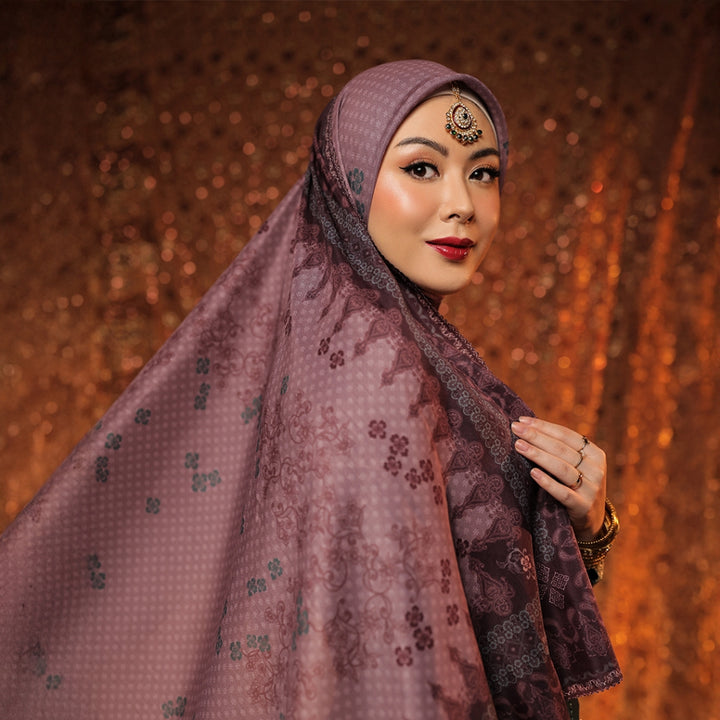 BIA by Zaskia Mecca - Mughal Scarf Kerudung Segi Empat - Silk Road Expedition - Edisi Mughal- Free Box