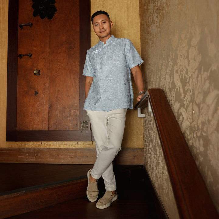 BIA by Zaskia Mecca - Ximu Kemeja Pria - Islamic Journey In Asia - Xinjiang Mosaic Edition