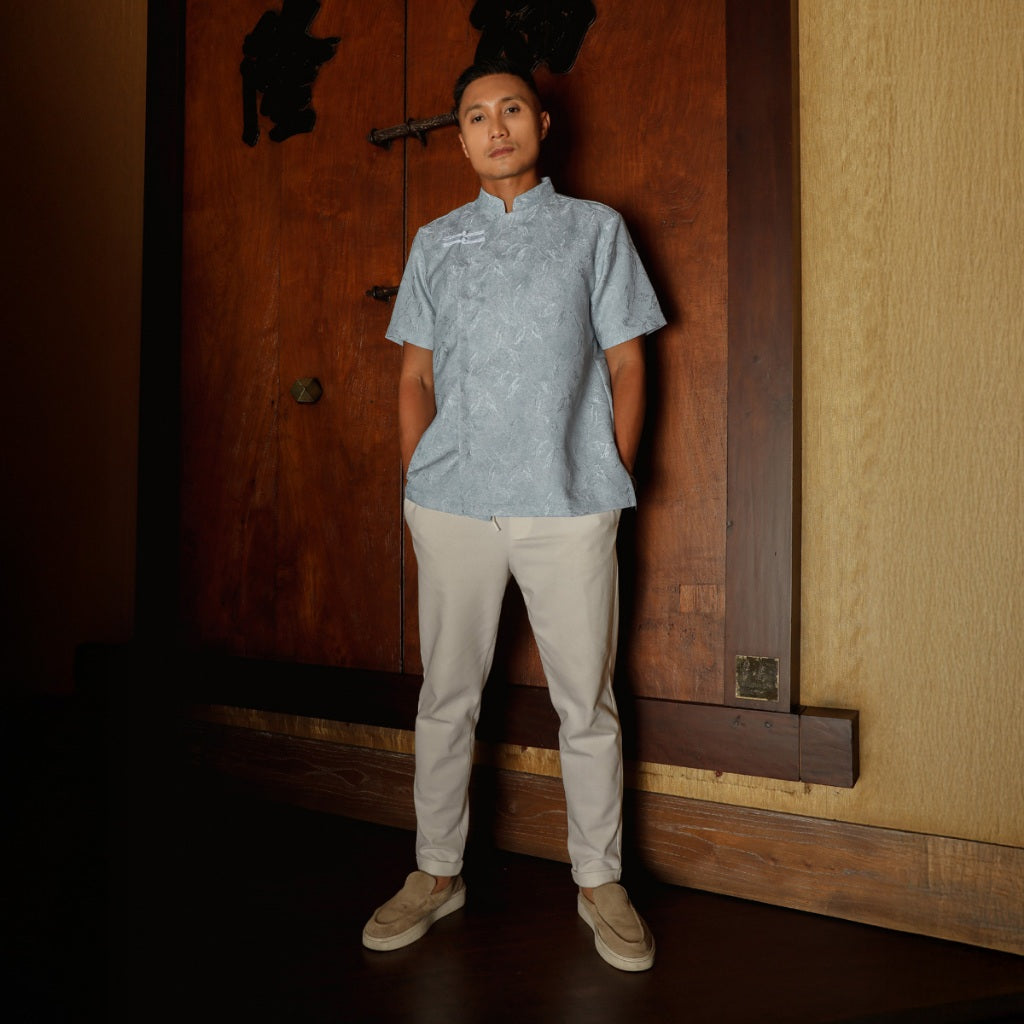 BIA by Zaskia Mecca - Ximu Kemeja Pria - Islamic Journey In Asia - Xinjiang Mosaic Edition