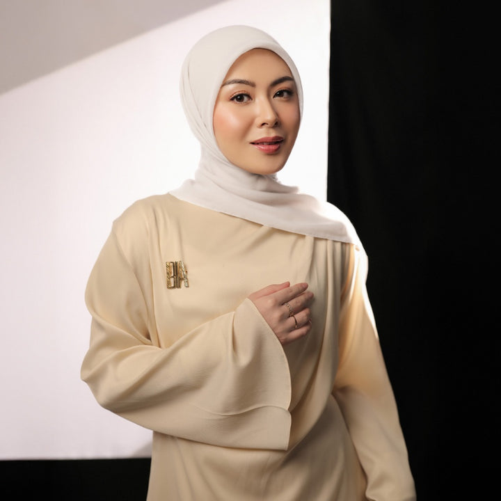 BIA by Zaskia Mecca - Prisia Hijab Polos - Kerudung Segi Empat Paris Japan Premium
