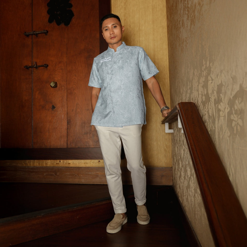 BIA by Zaskia Mecca - Ximu Kemeja Pria - Islamic Journey In Asia - Xinjiang Mosaic Edition