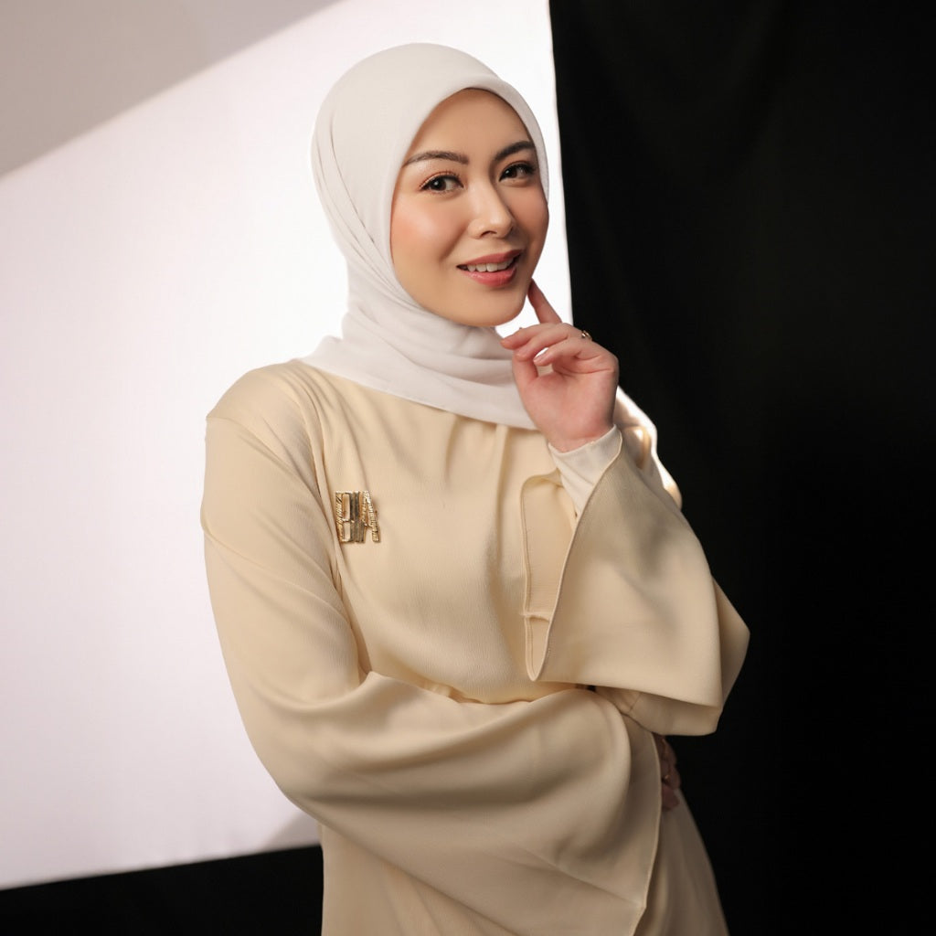 BIA by Zaskia Mecca - Prisia Hijab Polos - Kerudung Segi Empat Paris Japan Premium