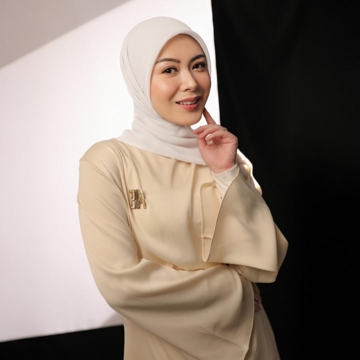 BIA by Zaskia Mecca - Prisia Hijab Polos - Kerudung Segi Empat Paris Japan Premium