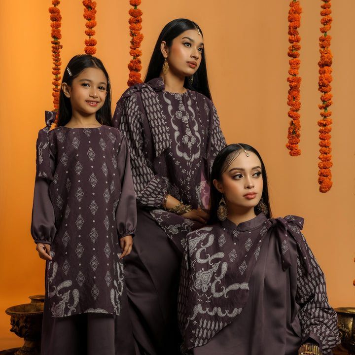 BIA by Zaskia Mecca - Family Set Mom & Kids - Silk Road Expedition - Mughal Edition