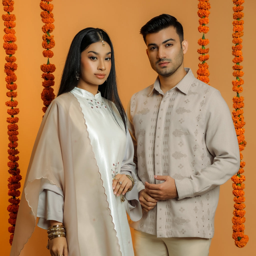 BIA by Zaskia Mecca - Couple Set - Silk Road Expedition - Mughal Edition
