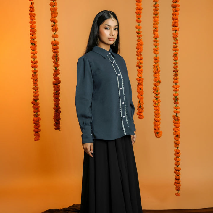 BIA by Zaskia Mecca - Manisha Kemeja Wanita - Silk Road Expedition - Mughal Edition