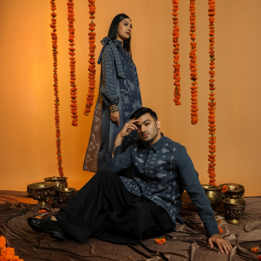 BIA by Zaskia Mecca - Couple Set - Silk Road Expedition - Mughal Edition