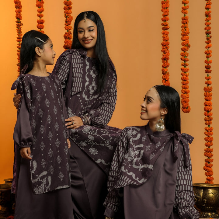 BIA by Zaskia Mecca - Family Set Mom & Kids - Silk Road Expedition - Mughal Edition