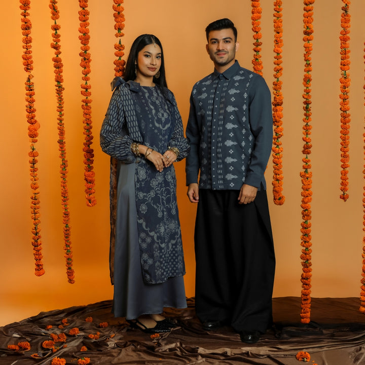 BIA by Zaskia Mecca - Couple Set - Silk Road Expedition - Mughal Edition
