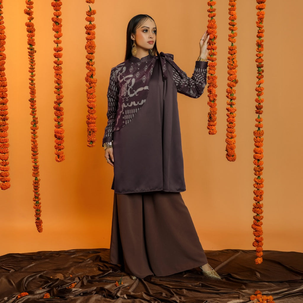 BIA by Zaskia Mecca - Mahvi Tunic - Silk Road Expedition - Mughal Edition