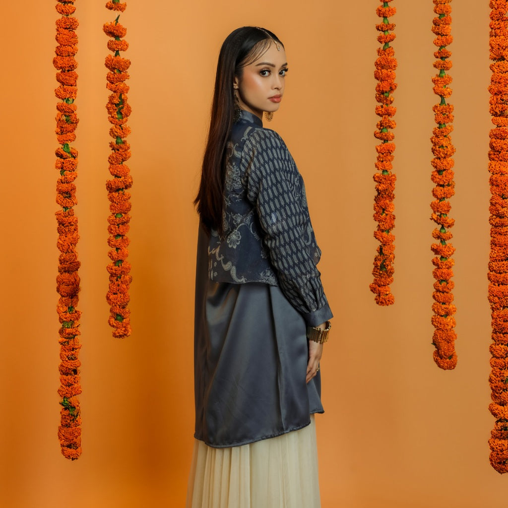 BIA by Zaskia Mecca - Mahvi Tunic - Silk Road Expedition - Mughal Edition