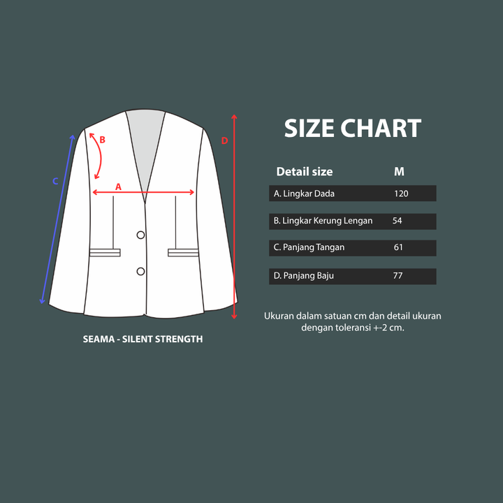 Seama Blazer - Silent Strength