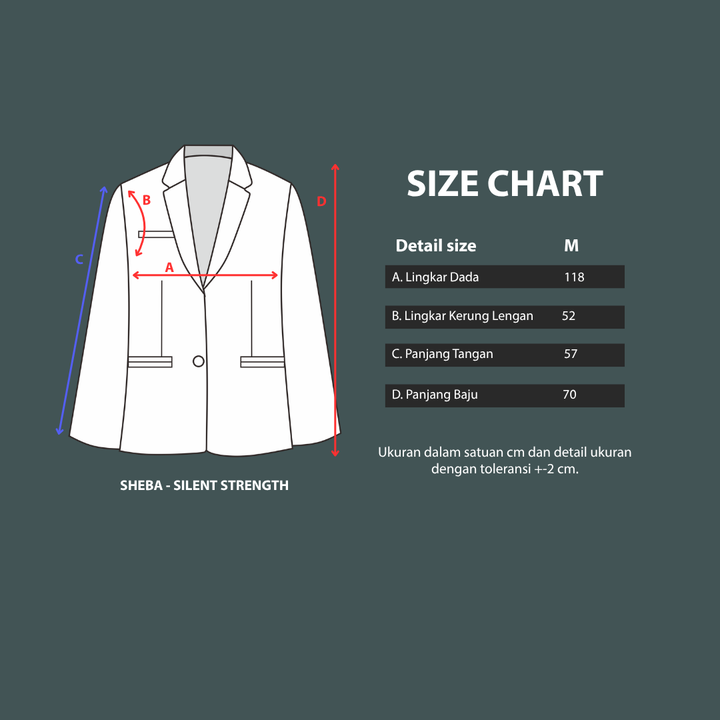 Sheba Blazer - Silent Strength