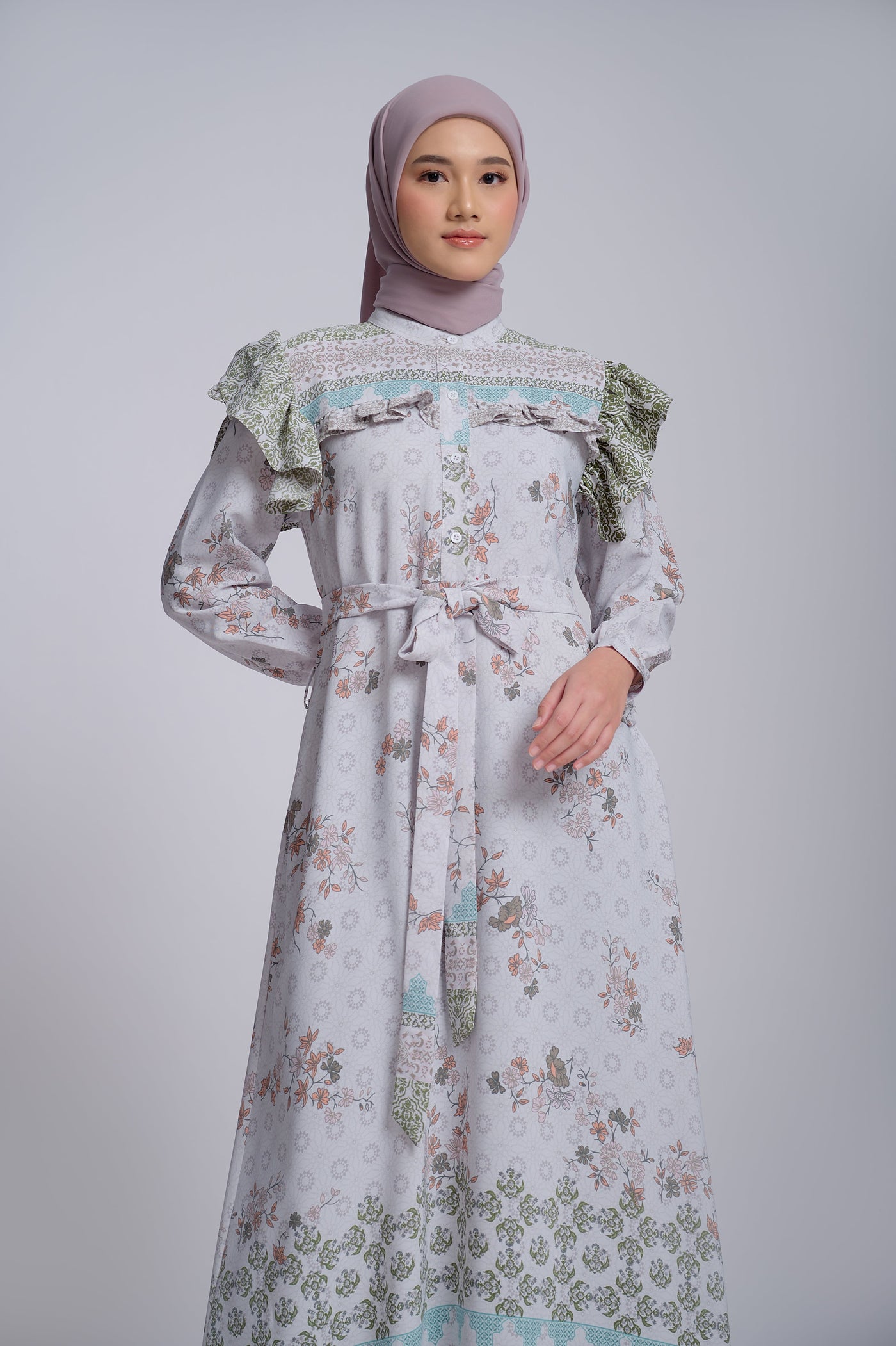 [Anniversary Sale] BIA by Zaskia Mecca - Aghla Sage Dress - The Scent of Hazine - Topkapi Edition - Free Box