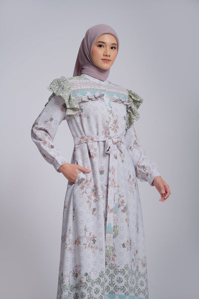 [Anniversary Sale] BIA by Zaskia Mecca - Aghla Sage Dress - The Scent of Hazine - Topkapi Edition - Free Box