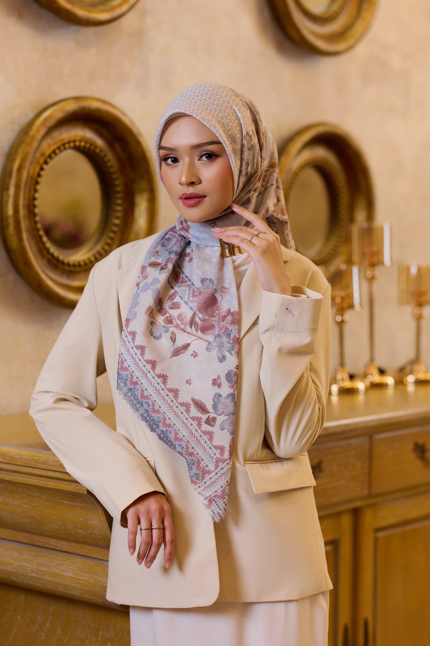 [Anniversary Sale] BIA by Zaskia Mecca - Almaty Scarf - Silk Road Expedition - Almaty Edition - Free Box