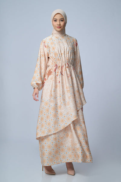 BIA by Zaskia Mecca - Arina Nude Dress - Islamic Journey In Africa - Tunisia Edition