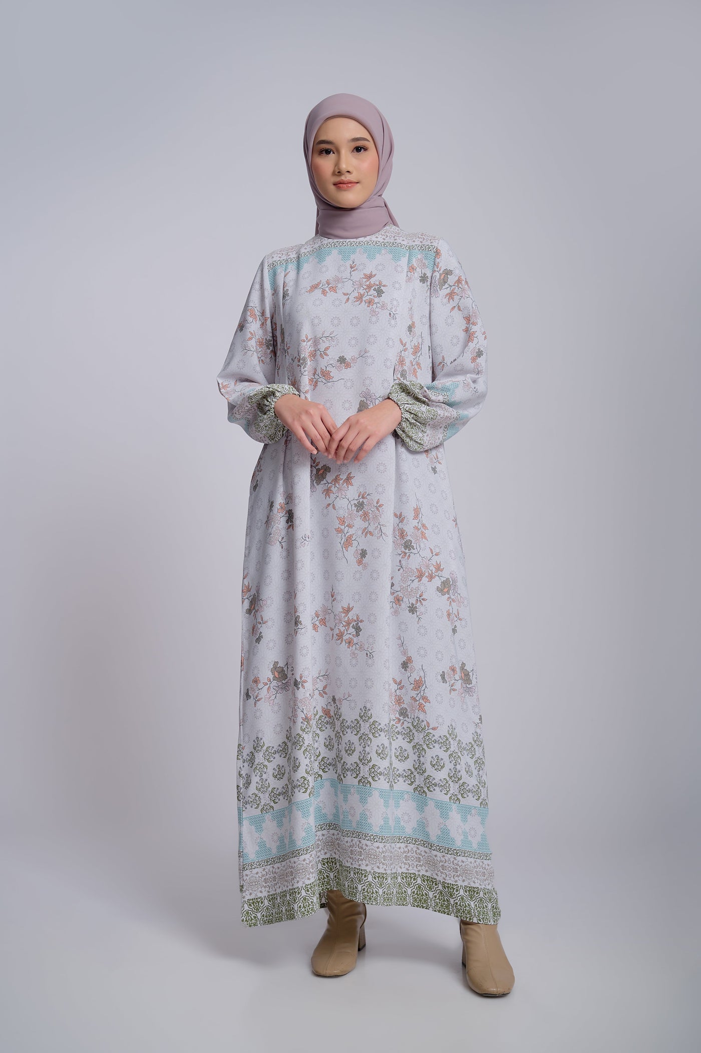 [Anniversary Sale] BIA by Zaskia Mecca - Atiya Sage Dress - The Scent of Hazine - Topkapi Edition - Free Box