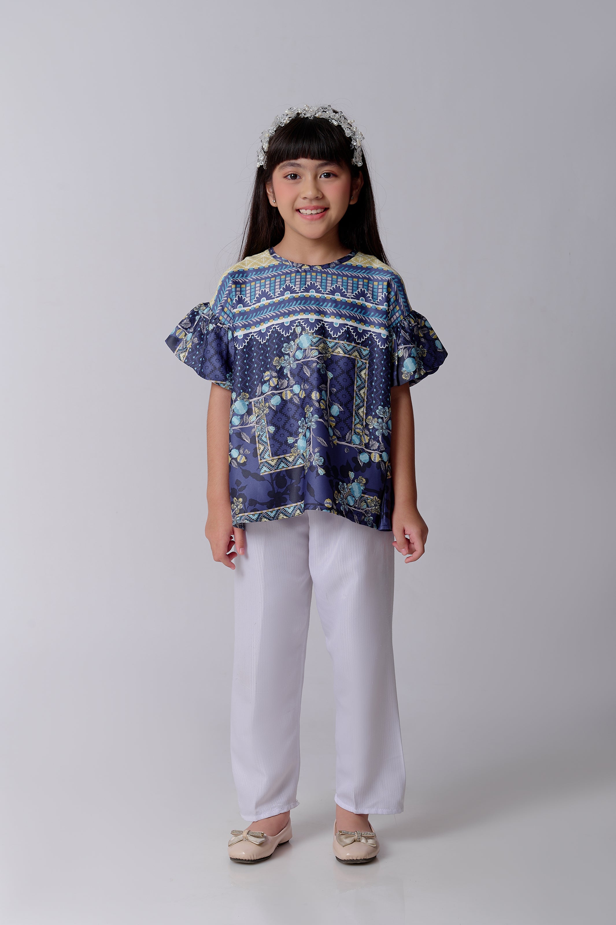 BIA by Zaskia Mecca - Barlia Blouse Anak - Silk Road Expedition - Almaty Edition - Free Box