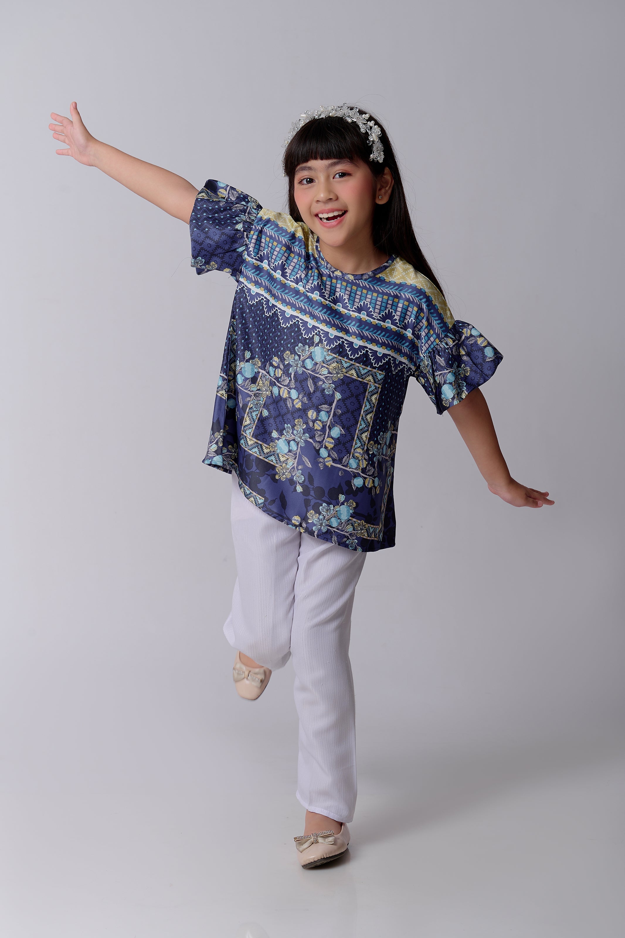 BIA by Zaskia Mecca - Barlia Blouse Anak - Silk Road Expedition - Almaty Edition - Free Box