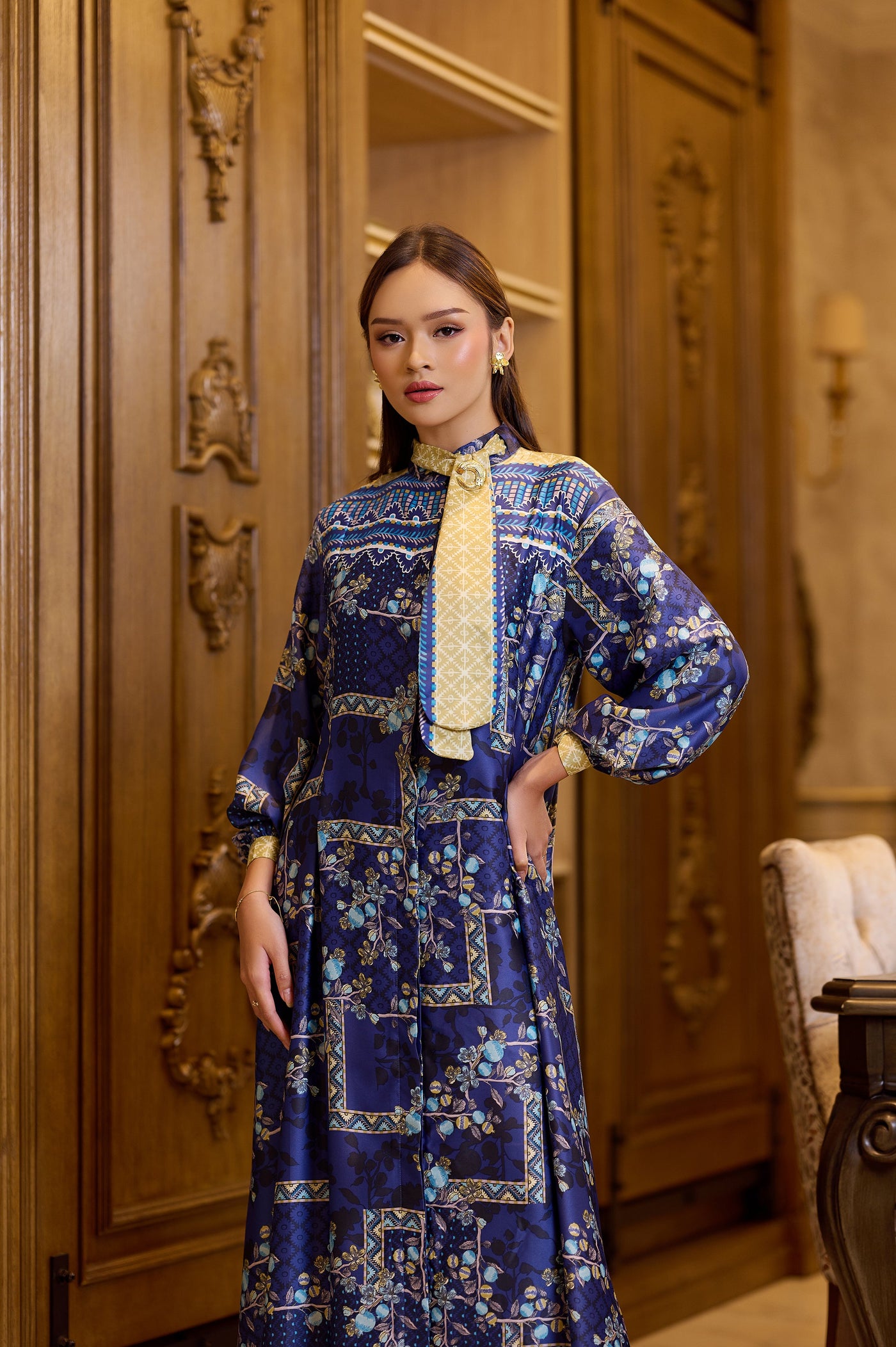 [Anniversary Sale] BIA by Zaskia Mecca - Bernice Dress - Silk Road Expedition - Almaty Edition - Free Box