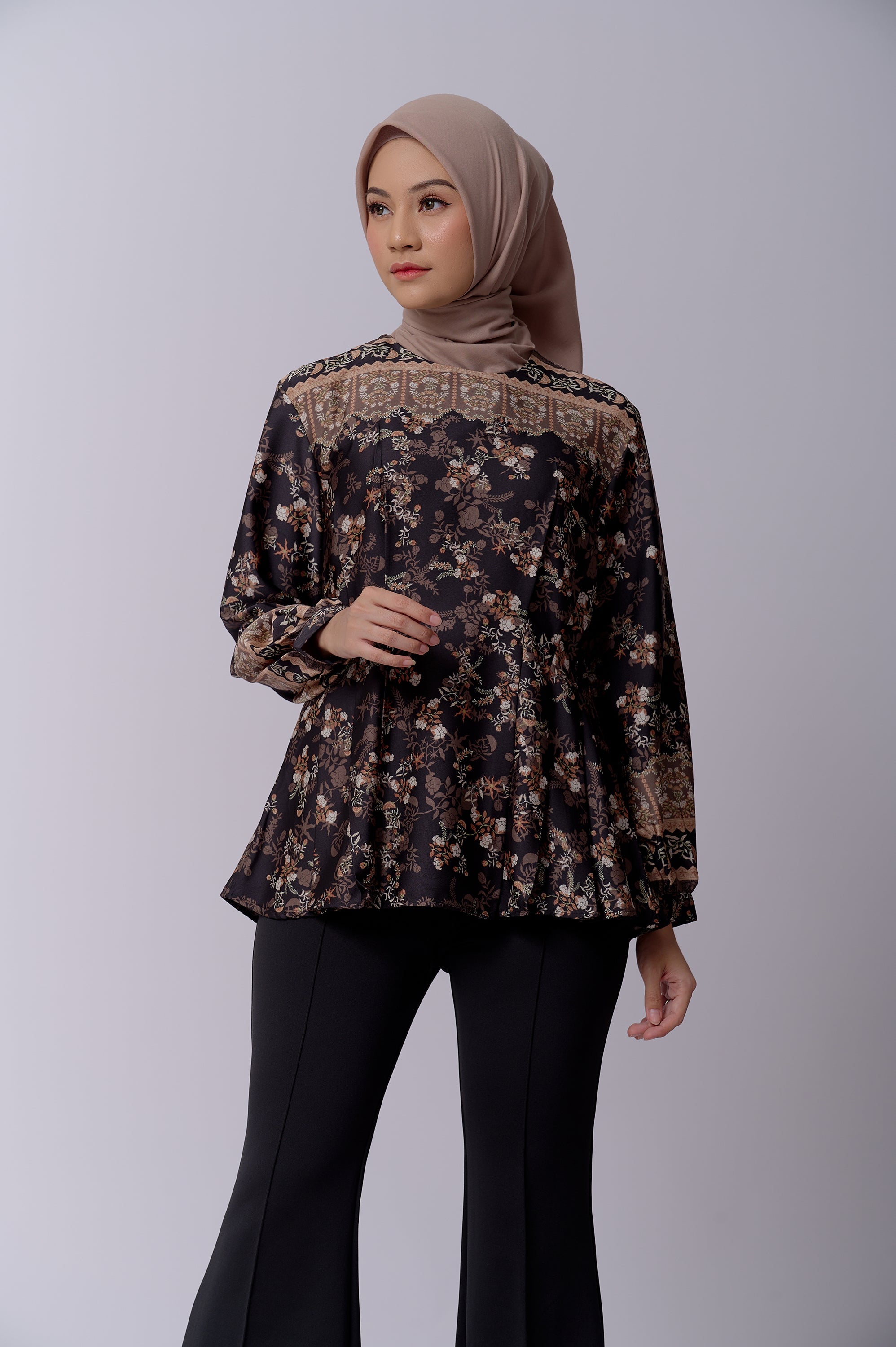 BIA by Zaskia Mecca - Fadela Blouse - Islamic Journey In Africa - Timbuktu Edition