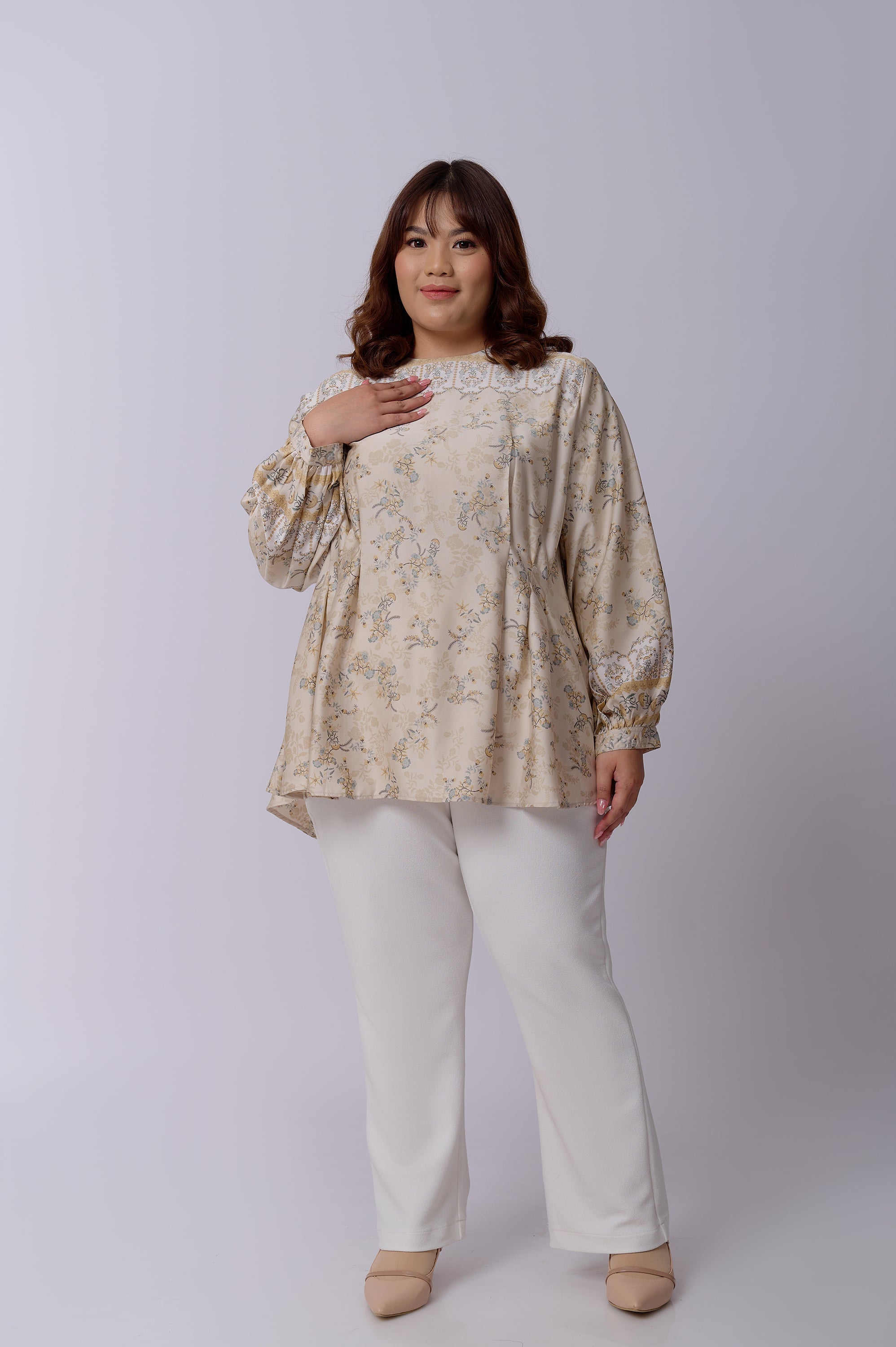 BIA by Zaskia Mecca - Fadela Blouse Plus Size - Islamic Journey In Africa - Timbuktu Edition