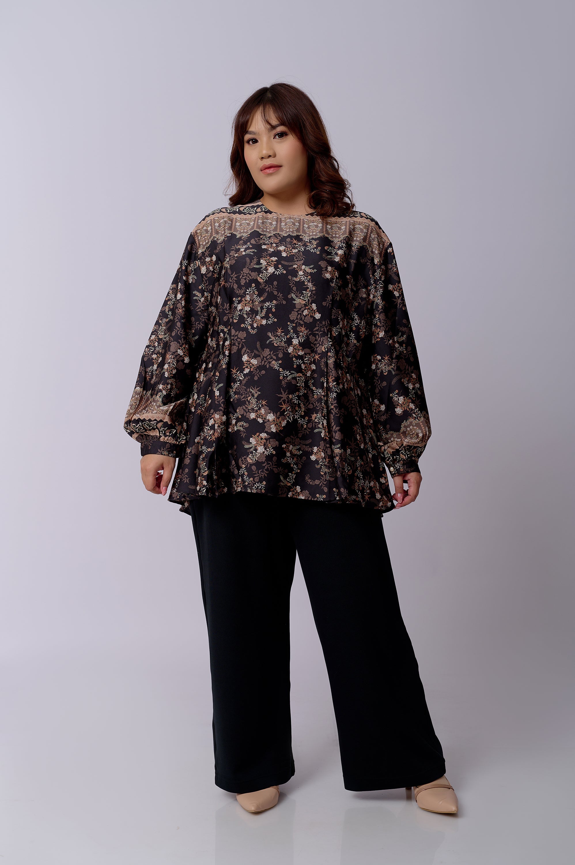 BIA by Zaskia Mecca - Fadela Blouse Plus Size - Islamic Journey In Africa - Timbuktu Edition