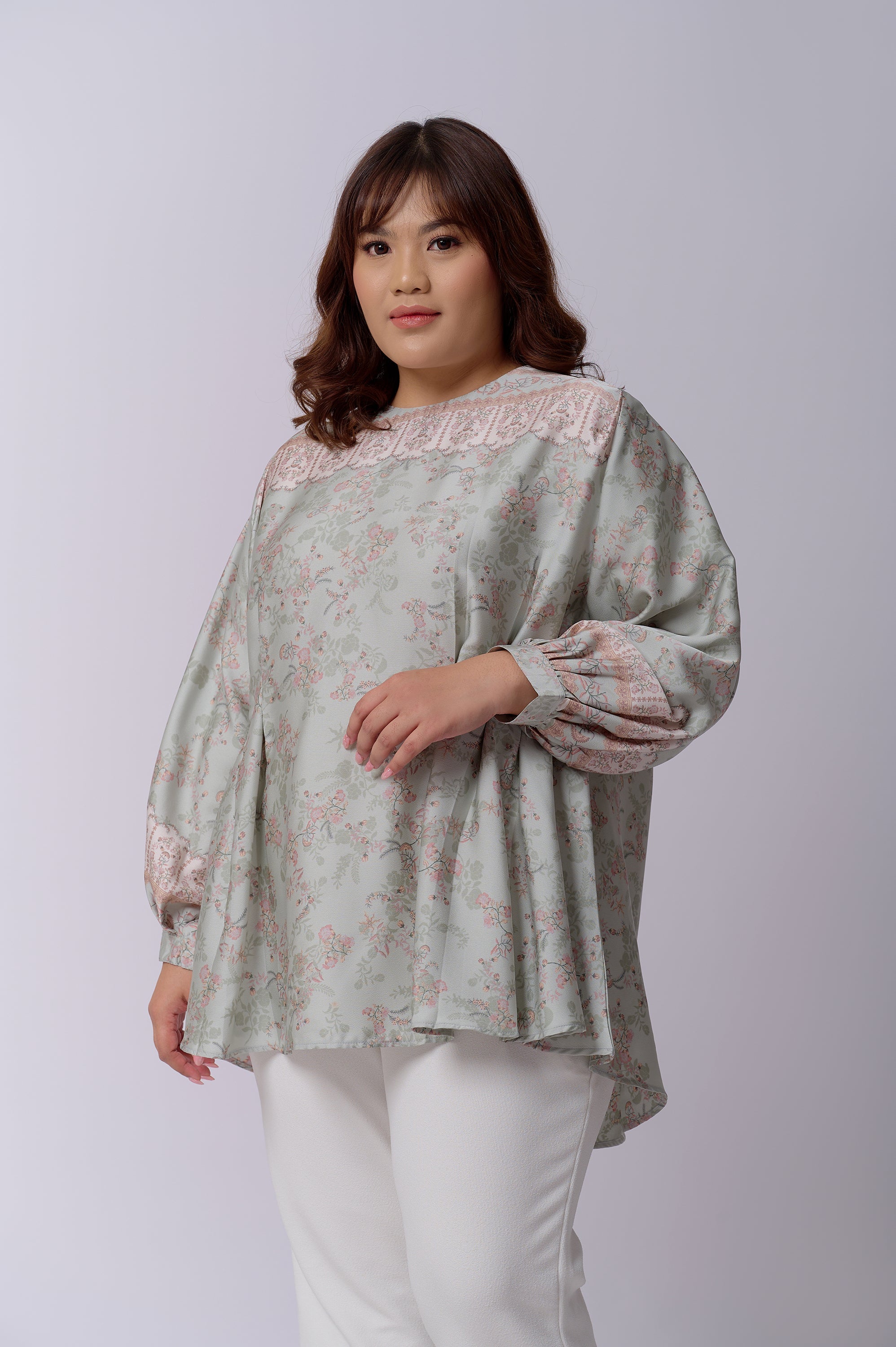 BIA by Zaskia Mecca - Fadela Blouse Plus Size - Islamic Journey In Africa - Timbuktu Edition