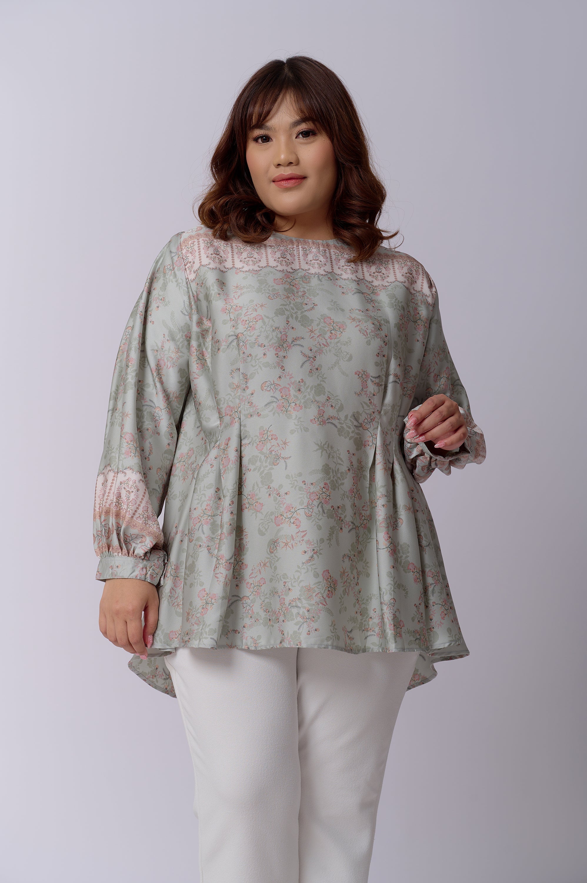 BIA by Zaskia Mecca - Fadela Blouse Plus Size - Islamic Journey In Africa - Timbuktu Edition