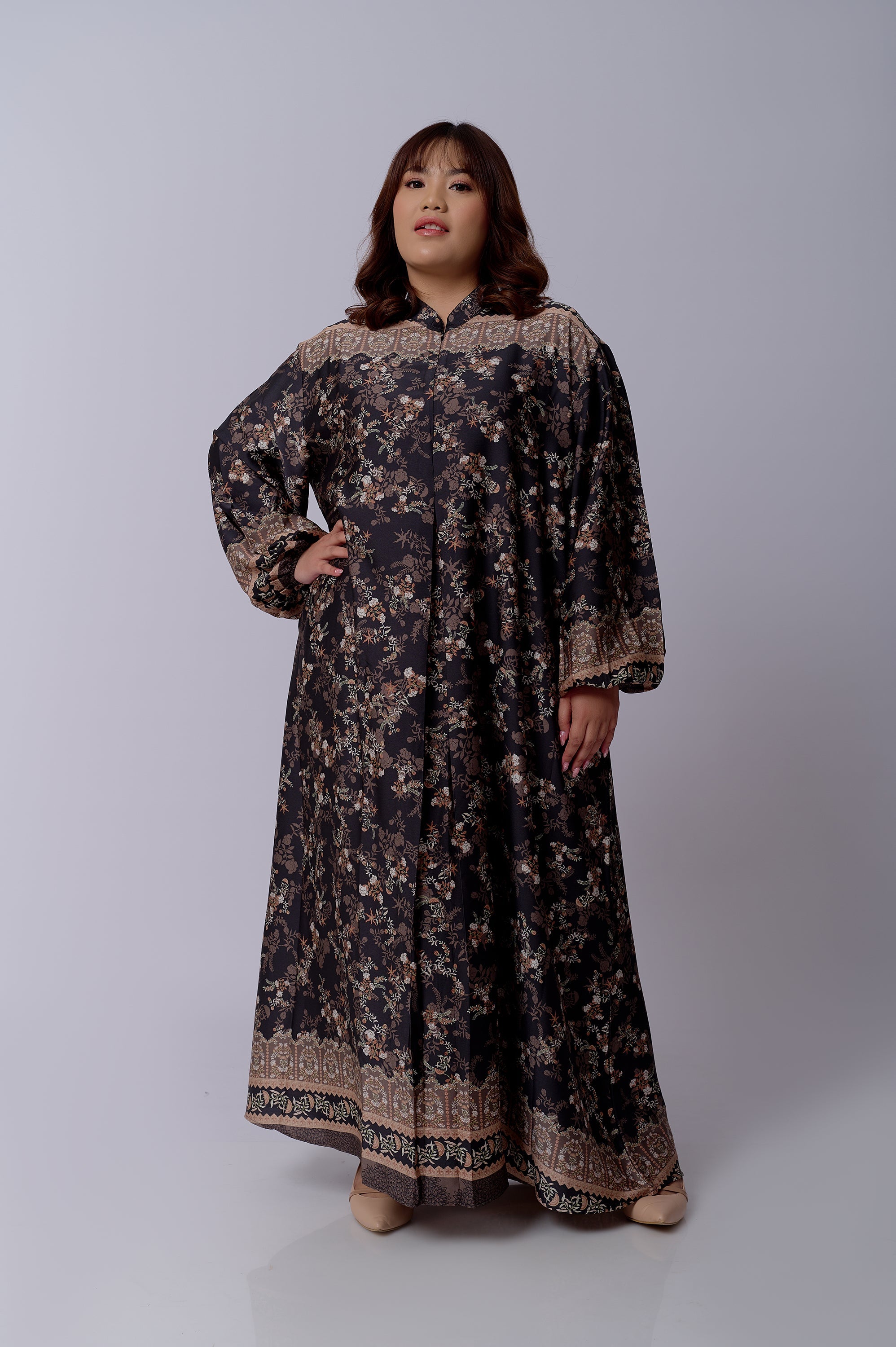 BIA by Zaskia Mecca - Farika Dress Plus Size - Islamic Journey In Africa - Timbuktu Edition