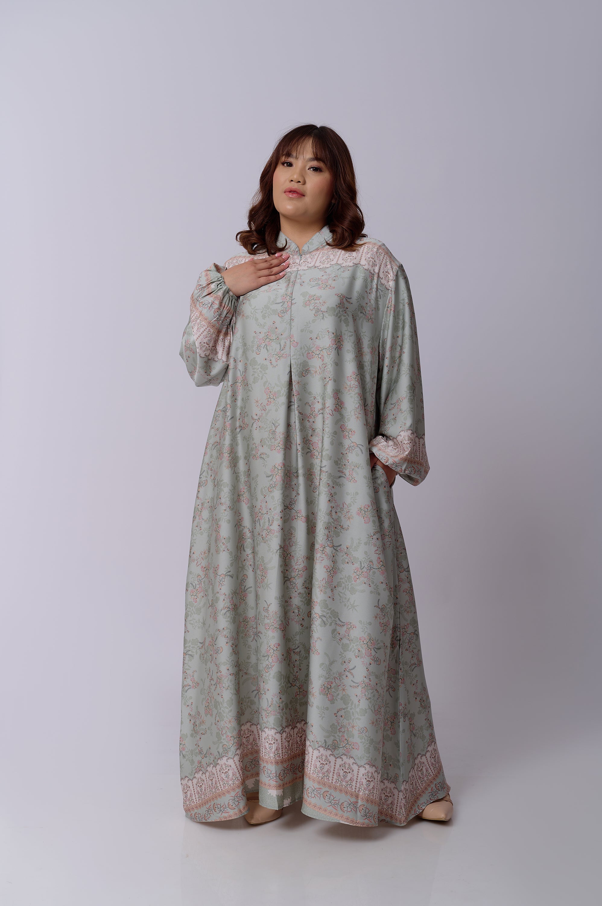 BIA by Zaskia Mecca - Farika Dress Plus Size - Islamic Journey In Africa - Timbuktu Edition