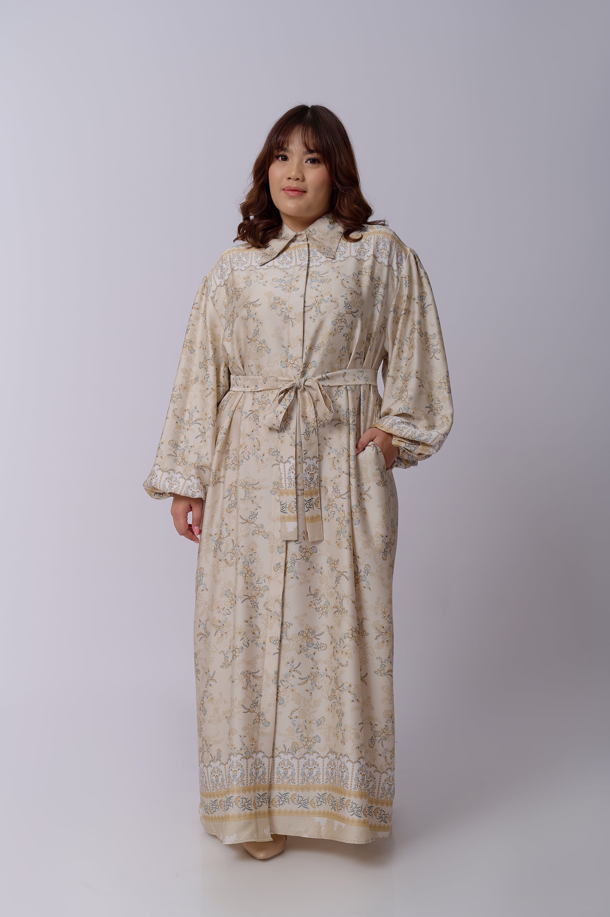 BIA by Zaskia Mecca - Fizka Dress Plus Size - Islamic Journey In Africa - Timbuktu Edition