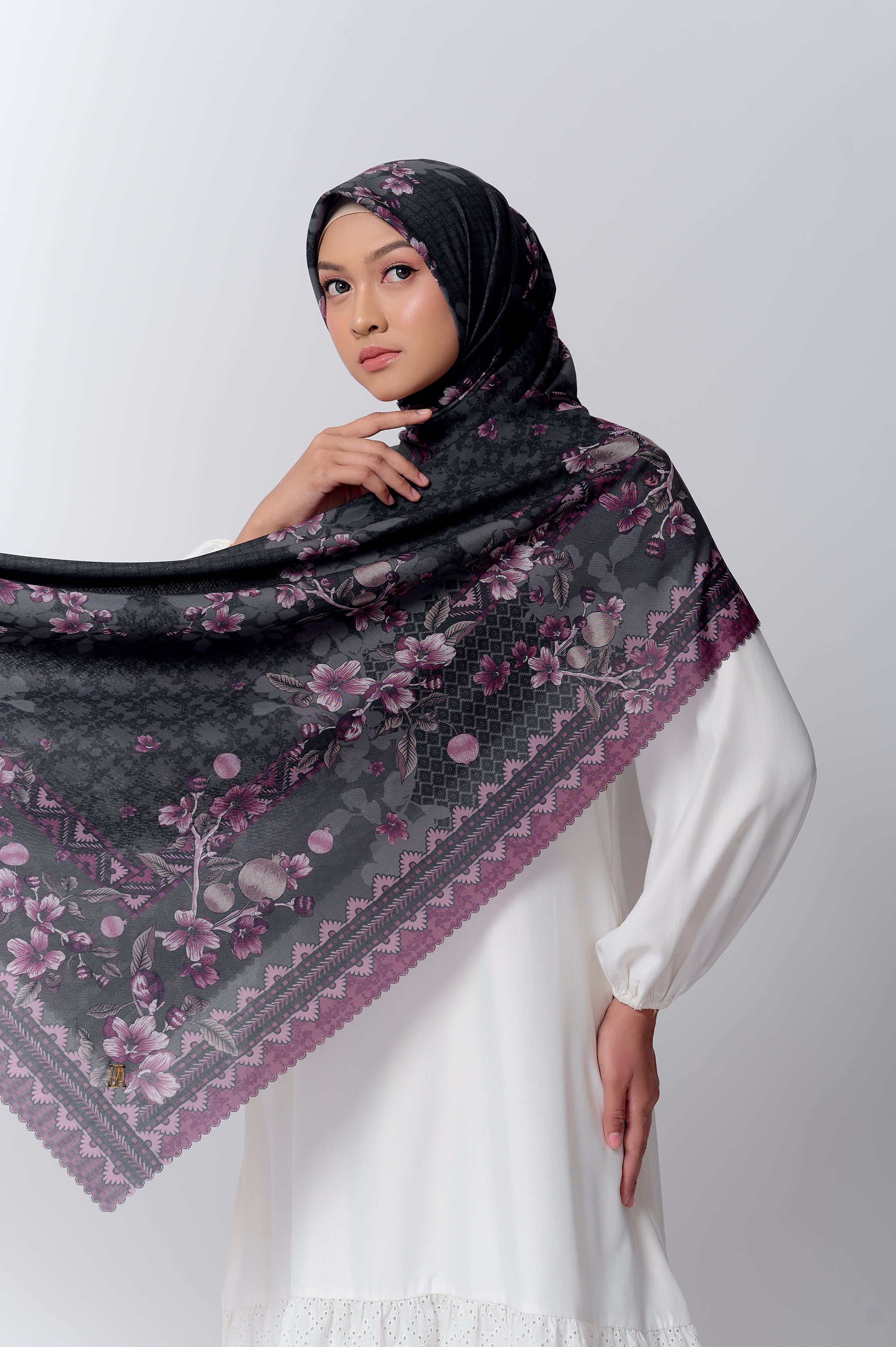 BIA by Zaskia Mecca - Almaty Scarf - Silk Road Expedition - Almaty Edition - Free Box