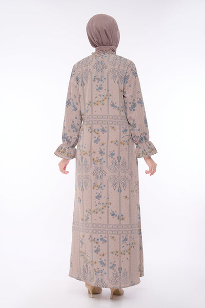 [Anniversary Sale] BIA by Zaskia Mecca - Laiqa Mauve Dress - Islamic Journey In Europe - London Edition