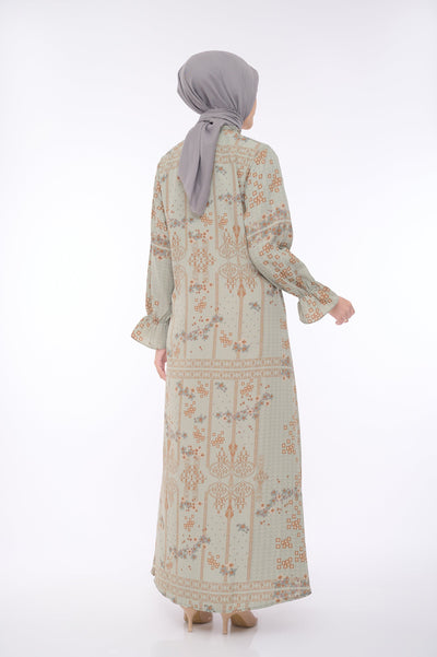 [Anniversary Sale] BIA by Zaskia Mecca - Laiqa Sage Dress - Islamic Journey In Europe - London Edition