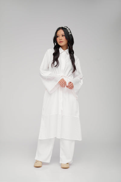 [Anniversary Sale] BIA x Revalina S. Temat - Winwin Broken White Midi Dress - Daily