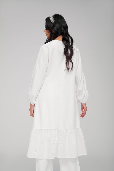 [Anniversary Sale] BIA x Revalina S. Temat - Wirena Broken White Midi Dress - Daily