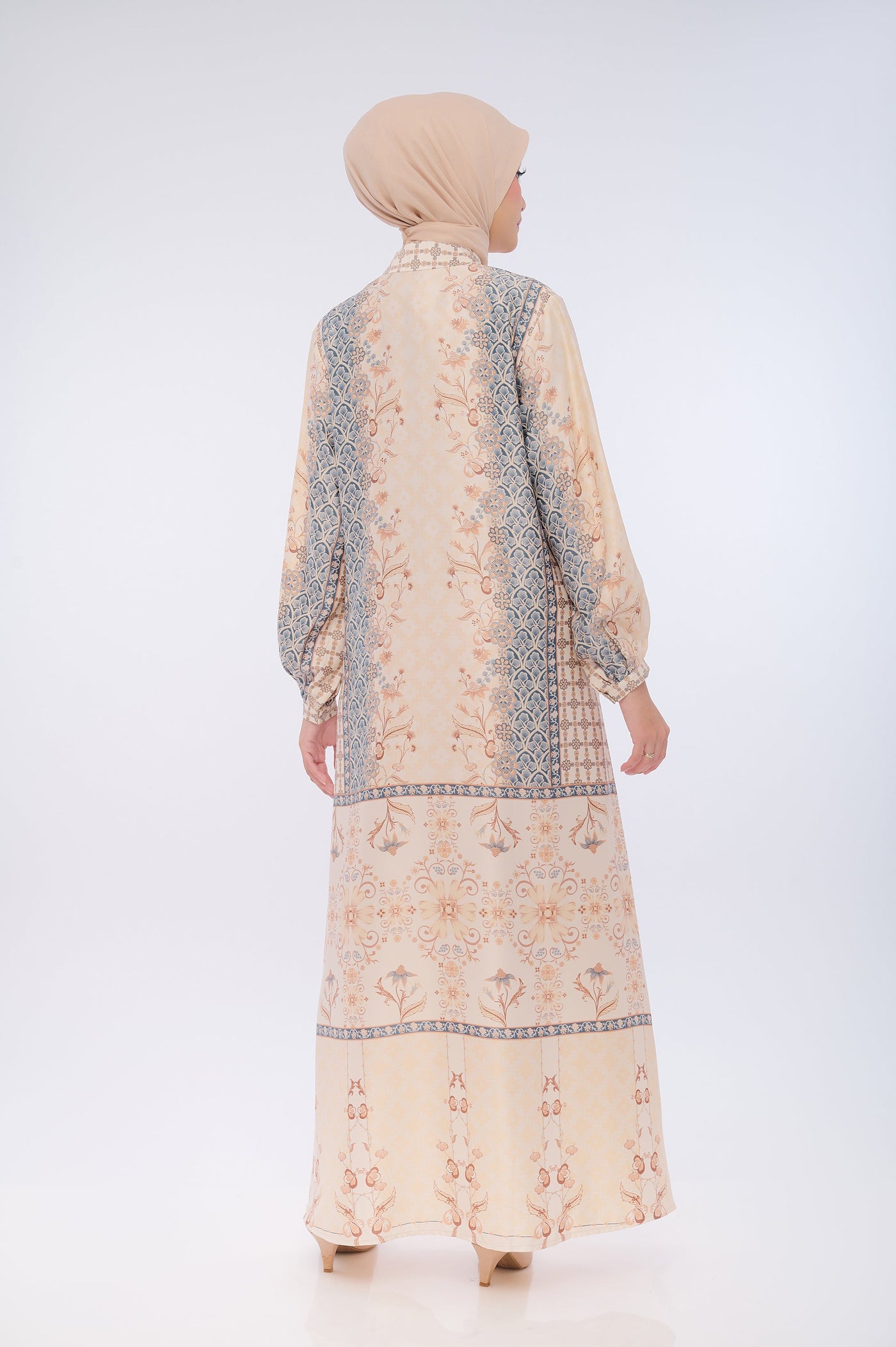 BIA Feat Revalina S Temat - Yakira Beige Dress - Silk Road Expedition - Samarkand Edition - Free Box